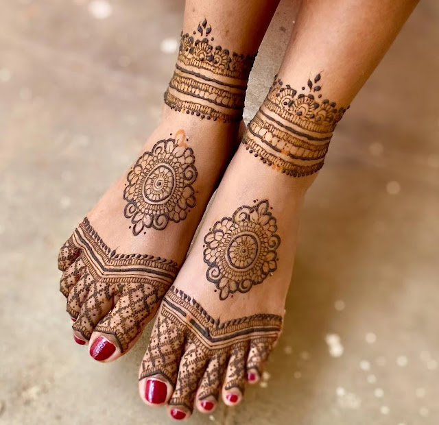 Feet Mehndi Design Feet Mehndi Design