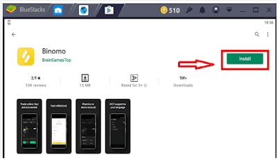 Binomo app for PC