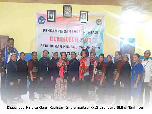 Dispenbud Maluku Gelar Kegiatan Implementasi K-13 bagi guru SLB di Tanimbar