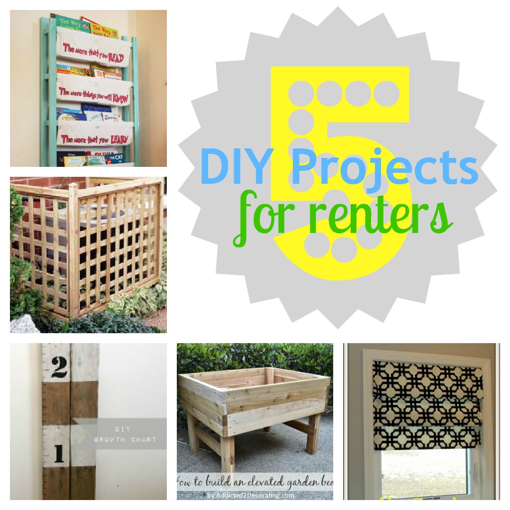 into my diy pinspiration board and pulling five great diy projects for 