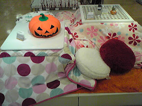 Beautiful kotatsu at LOFT.