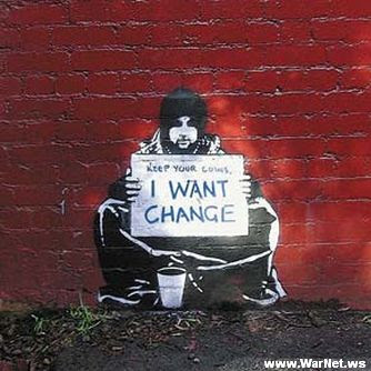 Banksy Graffiti Art Galleries I Want Change