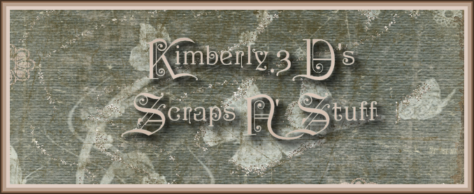 Kimberly.3D Scraps N\\ 3d Artist Logos. Kimberly.3D Scraps N\\