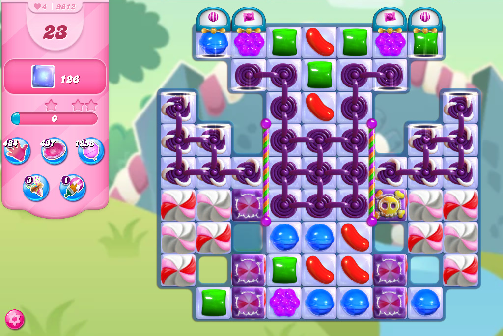 Candy Crush Saga level 9812