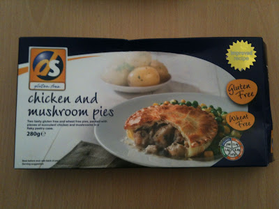 ds gluten free chicken mushroom pies