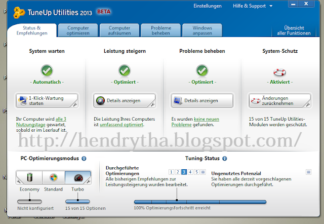 Download TuneUp Utilities 2013