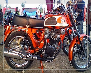 Foto modifikasi honda cb 100 125 175 200 terbaru klasik velg jari jari jap style gaul keren