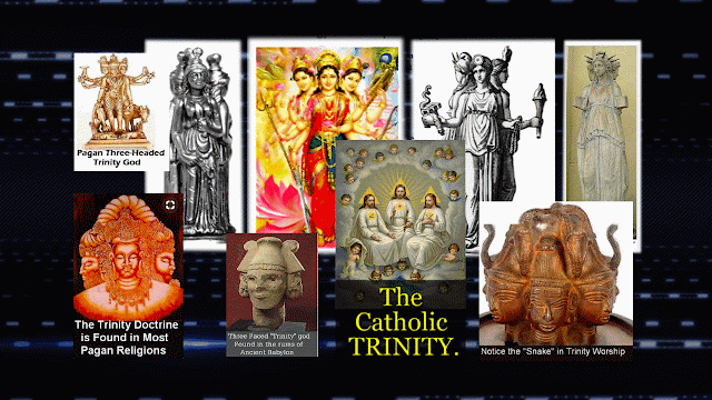 The Catholic TRINITY faith CONTRADICTS the word of GOD,