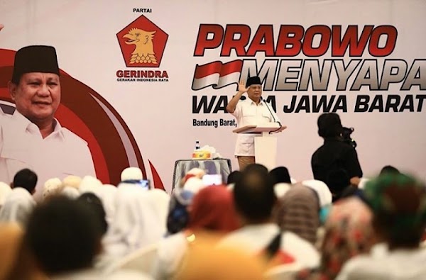 Prabowo Resmi Calon Presiden Gerindra
