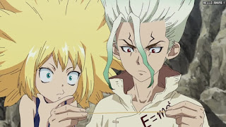 ドクターストーン アニメ 宝島 3期9話 コハク 石神千空 Ishigami Senku | Dr. STONE Season 3 Episode 9