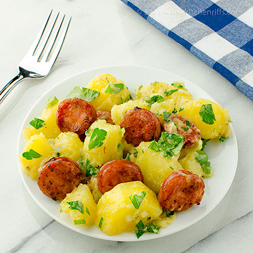 Potato and Sausage Salad