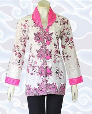 15 Model Baju Batik Formal Wanita Modern  Terbaru 2019 