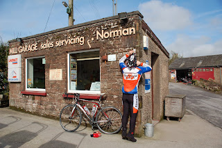 Last checkpoint at Calder Bridge