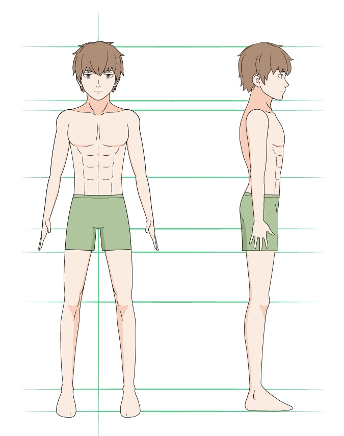  Cara  Menggambar Sketsa Karakter Anime  Laki  Laki  Anidraw