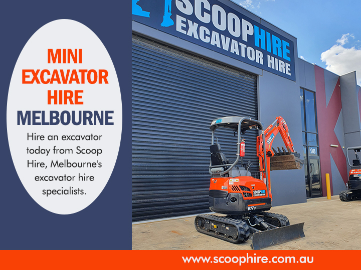 Mini Excavator Hire Melbourne