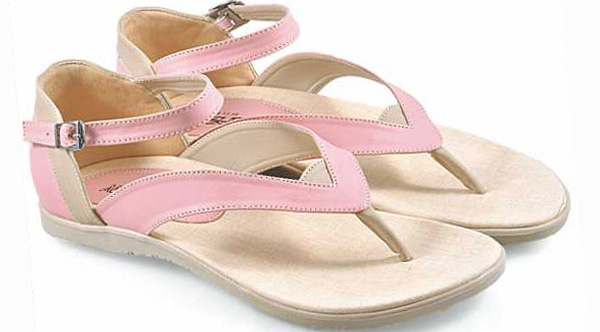  Sandal  Wanita Model  Terbaru  Sandal  Kulit Wedges Sandal  