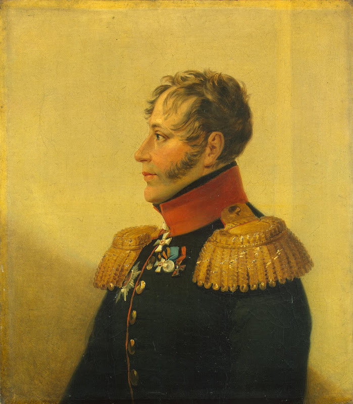 Portrait of Yegor A. Akhte by George Dawe - History, Portrait Paintings from Hermitage Museum