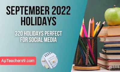 September 2022 - Holidays