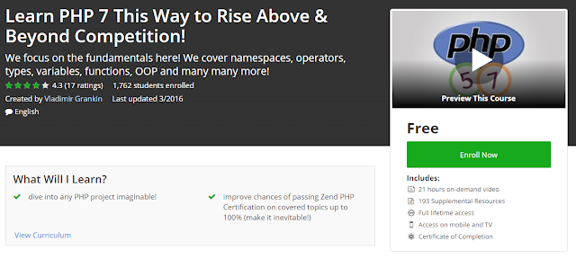  Learn #PHP 7 This Way to Rise Above & Beyond Competition!