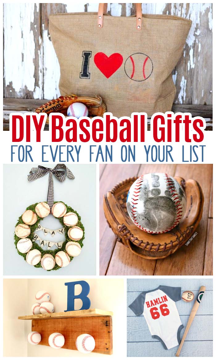 DIY Baseball Gifts For Every Fan On Your List