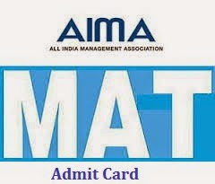 MAT December Admit Card