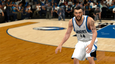 NBA 2K13 Nikola Pekovic NBA2K Face Update