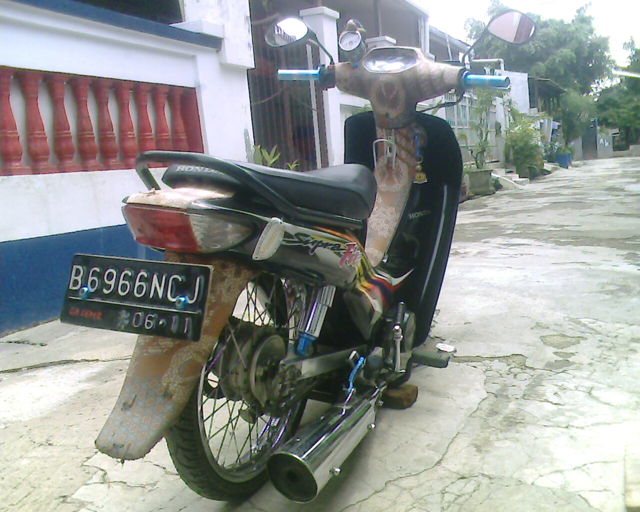 Modifikasi Motor Honda Supra X 100cc