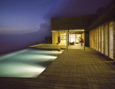 Glass and Concrete House Design - Modern Beach House