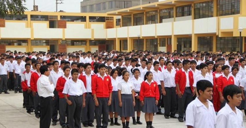 MINEDU: Formación en colegios no debe durar más de 15 minutos para proteger a escolares de radiación solar - www.minedu.gob.pe