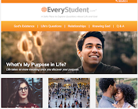 The first page of the EveryStudent.com website
