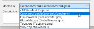 Macros In Calendar Wizard CorelDraw