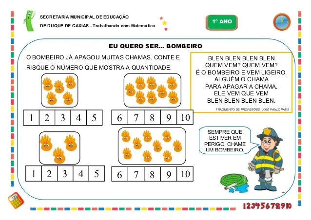 caderno de atividades matematica 1 ano fundamental