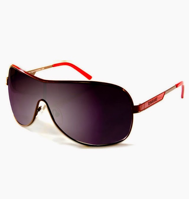 Rogue Eyewear "Shield" (Gunmetal/Red)