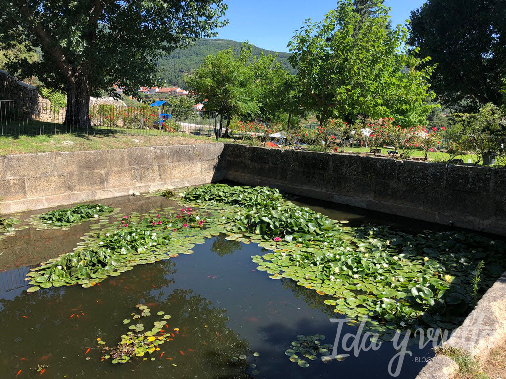 Hospedería Sierra de Gata jardín