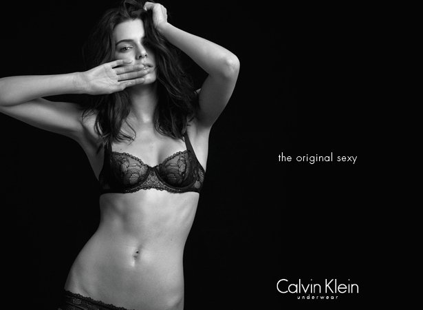 Kendall Jenner hot poses in sexy lingerie for Calvin Klein Fall 2015 Campaign
