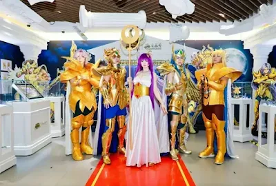 Saint Seiya x Lao Feng Xiang