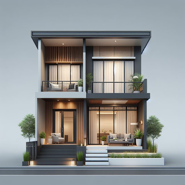 gambar desain rumah 2 lantai