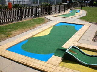 Miniature Golf at North Shore Holiday Centre and Caravan Park in Skegness