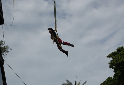 skydiving