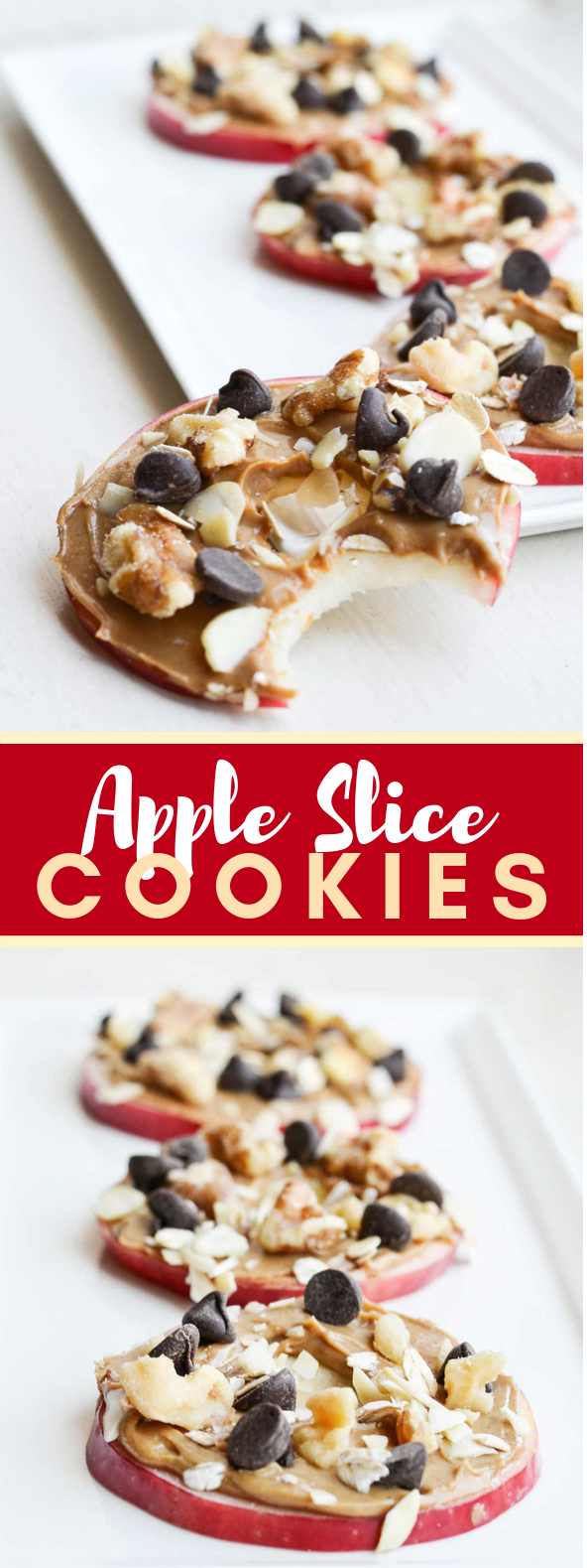 Apple Slice Cookies | A Perfect Afternoon Snack Recipe #healthy #snacks