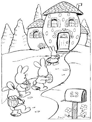 Easter Coloring Pages,Easter 