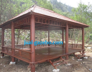 Contoh Gazebo Terpasang