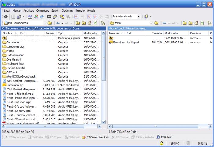 Programa Gratis Full: Descargar WinSCP 4.2.7 Gratis