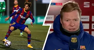 Koeman gives reason behind Puig's early substitution in Cornella win