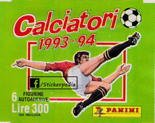 copertina Calciatori Panini 1993/94