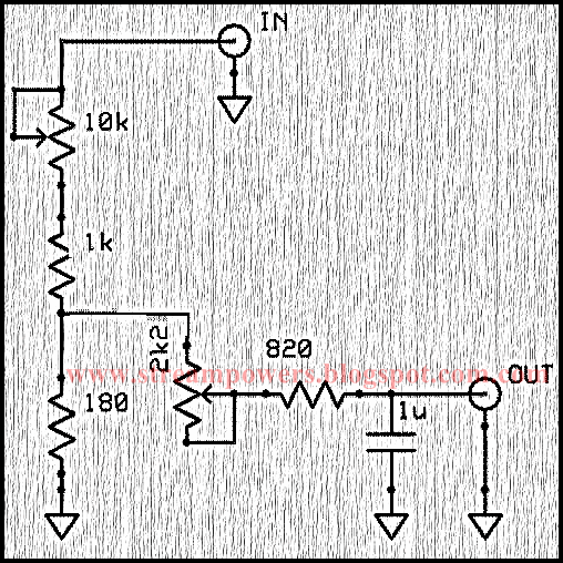 Simple and Nice Passive Subwoofer filter Circuit Diagram