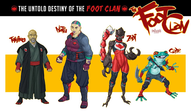 Images of the supporting cast of Untold Destiny of the Foot Clan