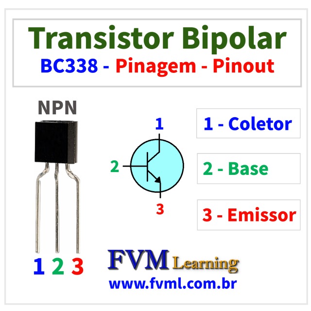 Datasheet-Pinagem-Pinout-Bipolar-NPN-BC338-Características-Substituição-fvml