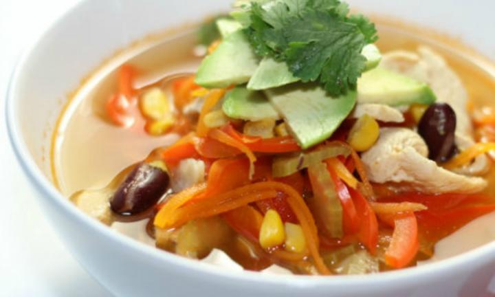  Resep  Ayam  Praktis untuk  Anak  Sup Ayam  Sehat ala Mexico 