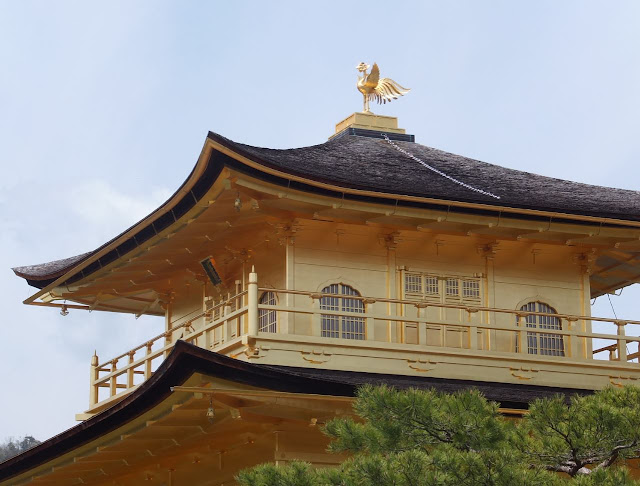 Kinkaku-ji or Golden Pavilion, Kyoto Golden Phoenix